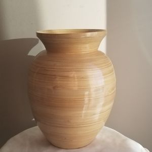 **SOLD**❤Boho Bamboo Vase❤